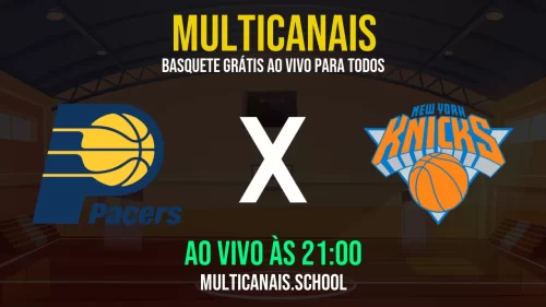 Assistir Indiana Pacers x New York Knicks ao vivo online 31/05/2025