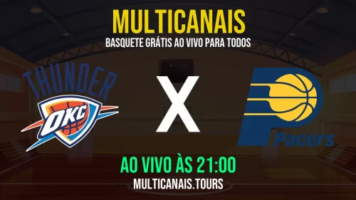 Assistir Oklahoma City Thunder x Indiana Pacers ao vivo online 22/06/2025 Ao Vivo Online Grátis 24 Horas HD