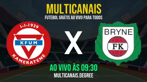 Jogo KFUM Oslo vs Bryne FK Ao Vivo – Assista Grátis e Online em HD (06/07/2025)