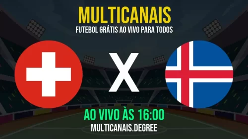 Assista Suíça x Islândia Hoje – Jogo Ao Vivo Online e Gratuito (06 de Julho de 2025)