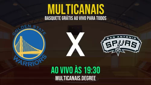 Assista Golden State Warriors x San Antonio Spurs Hoje – Jogo Ao Vivo Online e Gratuito (06 de Julho de 2025)