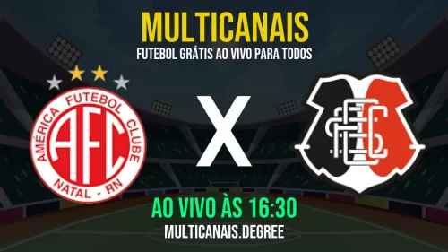 Assista América-RN x Santa Cruz Hoje – Jogo Ao Vivo Online e Gratuito (06 de Julho de 2025)