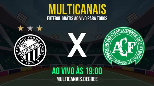 Assistir Operário-PR x Chapecoense ao vivo online 07/07/2025 Ao Vivo Online Grátis 24 Horas HD