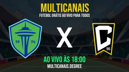 Assista Seattle Sounders x Columbus Crew Hoje – Jogo Ao Vivo Online e Gratuito (06 de Julho de 2025)