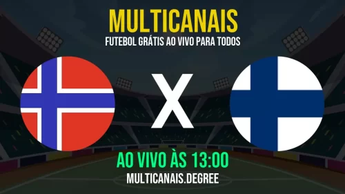 Assista Noruega x Finlândia Hoje – Jogo Ao Vivo Online e Gratuito (06 de Julho de 2025)