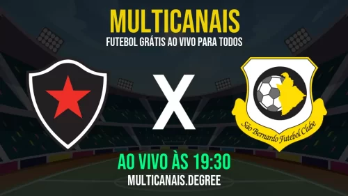 Botafogo PB x São Bernardo Ao Vivo Online – Veja Grátis em HD no Dia 7 de Julho de 2025